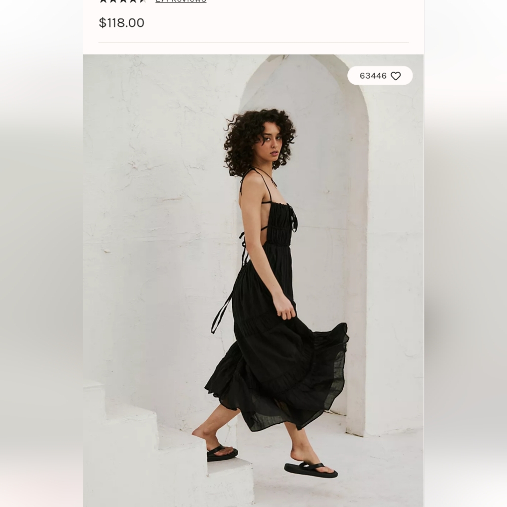 Taking strides Maxi by free people